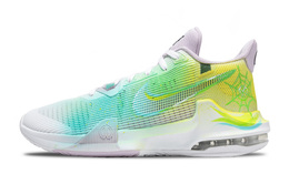 Nike Баскетбольные кроссовки Air Max Impact 3 Low Top унисекс голубо-желтого цвета dc3725-101（team454-风鸢） | blue yellow