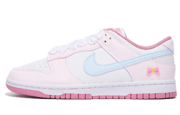 Nike Кроссовки для скейтбординга Dunk Coverage с нескользящей подошвой, женские, розовые, белые dd1873-112(team拾伍-女款粉白三) | light gray