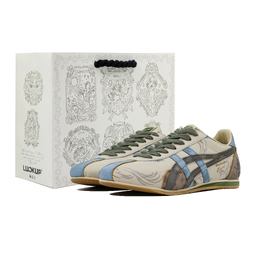 Onitsuka Tiger Износостойкие и легкие кроссовки Runspark с низким верхом, унисекс, коричневые 1183b480-200（team1064-古藤box） | brown