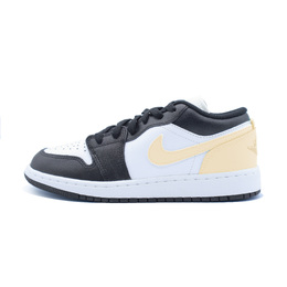 Баскетбольные кроссовки Air 1 Romantic Aura Low Top Vintage, женские, черно-желтые Jordan, Black Yellow 553560-131（team448-黄） | black yellow