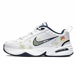 Nike Кроссовки Air Monarch 4 Low Top Chunky унисекс белого цвета 415445-102(team10-圣诞摇铃雪花l ) | white