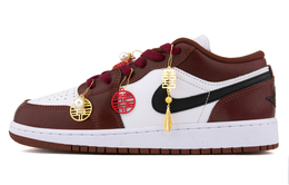 Jordan Баскетбольные кроссовки Air 1 Low Top Vintage унисекс красные hf3148-102(team943-婚鞋双囍sbox) | red