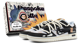 Nike Кроссовки для скейтбординга Dunk SB Cushioning Low Top унисекс, черные fn5880-001（team845黑影疾风-box） | black