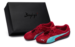 Puma Кроссовки Speedcat Go Mint Sweetheart с антискользящим покрытием, износостойкие, повседневные, женские, красные, синие 403589-02(team80-女款薄荷甜心s-box) | red blue