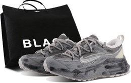 Кроссовки Air Max Bliss Cushioning Slip с низким верхом, увеличивающие рост, женские, серые Nike, Gray (Black Shopping Bag) dh5128-101（team375-女款都市废墟sbox） | gray (black shopping bag)