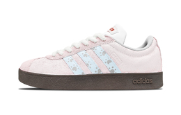 Adidas Низкие, нескользящие, износостойкие, скейтбордические кроссовки "Розовая кошачья лапка", унисекс, розово-синие hq1802（team407-男女同款粉红猫爪） | pink blue