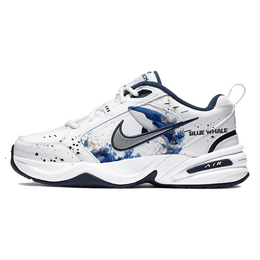 Nike Кроссовки Air Monarch 4 Chunky унисекс низкие синие/белые 415445-102(team56-梦幻蓝鲸) | white