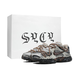 Nike Женские кроссовки V5 RNR с низким верхом, устойчивые к истиранию, серые, черные, коричневые hq7901-102(team1203-暗棕勇士lh) | black gray brown