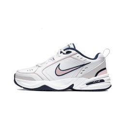 Nike Air Monarch 4 A Touch Of Pink, инновационное творение. Низкие массивные кроссовки унисекс, белые, серые, розовые 415445-102（team341-略施粉黛） | white gray pink