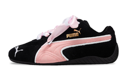 Puma Низкие повседневные кроссовки Speedcat с противоскользящим покрытием, унисекс, черно-розовые 398846-01(team692-甜心公主) | black pink