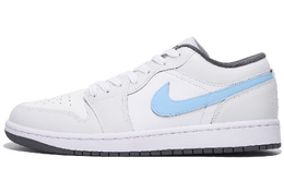 Баскетбольные кроссовки Air 1 Low Top Vintage, унисекс, светло-серые Jordan, Light Gray 553558-152(team拾伍-男女同款白灰四) | light gray