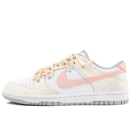 Nike Кроссовки для скейтбординга Dunk Nichang Sugar Whispers, износостойкие, женские, желто-розовые dd1391-103（team1225-霓糖絮语） | yellow pink
