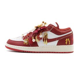 Jordan Баскетбольные кроссовки Air 1 Low Top Vintage унисекс красные fj3459-160(team1098-龙凤呈祥) | red