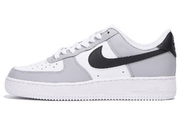 Nike Кроссовки Air Force 1 Coverage с низким верхом, устойчивые к истиранию и скольжению, белые, унисекс cw2288-111(team拾伍-男女同款黑白) | white