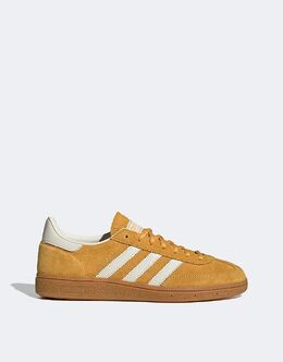 Кроссовки Adidas Handball Spezial желто-белого цвета 135227854 | preloved yellow