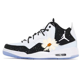 Баскетбольные кроссовки Courtside 23 Concord Mid Top Vintage, унисекс, экрю Jordan, Ecru ar1000-104(teamy-男女款太阳菊米黑) | ecru