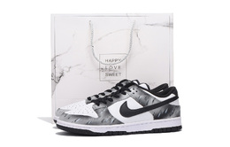 Nike Кроссовки для скейтбординга Dunk Coverage с противоскользящим покрытием и износостойкими подошвами, унисекс, черные hf5441-100(team拾伍-男女同款白黑六sbox) | black