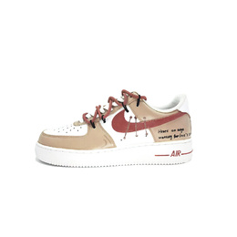 Nike Кроссовки для скейтбординга Air Force 1 Low Top, унисекс, коричневые cw2288-111（team1133-摩卡2） | brown