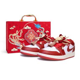 Jordan Баскетбольные кроссовки Air 1 Vintage, унисекс, низкие, белые/красные fj3465-160（team1093-金玉良缘） | red