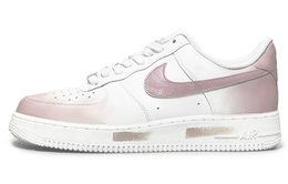 Nike Кроссовки Air Force 1 с низким верхом, износостойкие и нескользящие, для скейтбординга, унисекс, розовые, белые cw2288-111(team369-浪漫主义粉) | pink white