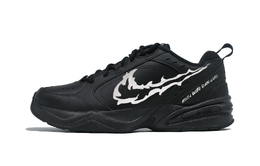 Nike Кроссовки Air Monarch 4 Low Top Chunky унисекс, черно-белые 415445-001(team140-火焰武士) | black white