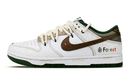Nike Кроссовки для скейтбординга Dunk Low Top унисекс, белые dd1391-101(team51-森林奇遇) | white