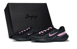 Nike Кроссовки Uplift SC с антискользящим покрытием, износостойкие, унисекс, черные, розовые ib2765-001(team80-宇宙来信粉s-box) | black pink