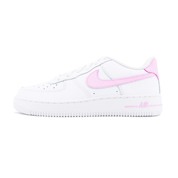 Nike Кроссовки Air Force 1 с антискользящим покрытием, износостойкие, низкие, унисекс, белые, розовые cw2288-111（team1253-粉后跟） | white pink