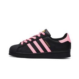 Adidas SUPERSTAR противоскользящие износостойкие низкие кроссовки для скейтбординга унисекс черные eg4959(team746-雨瑶) | black