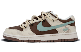 Nike Кроссовки для скейтбординга Dunk Low-Top унисекс коричневого цвета hf4292-100(team682-牛奶巧克力) | coffee