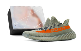 Adidas Кроссовки Yeezy Boost 350 V2, повседневные, унисекс, низкие, оранжевые hp7870(team1271-心想事橙s-box） | gray orange (box)
