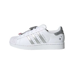 Adidas Кроссовки для скейтбординга SUPERSTAR Mid Top женские, белые, серебристые jq8777 | white silver
