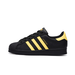 Adidas SUPERSTAR противоскользящие износостойкие низкие кроссовки для скейтбординга унисекс черные eg4959(team189-予蔚) | black