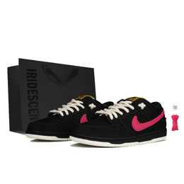 Nike Кроссовки для скейтбординга Dunk SB Low Top унисекс, черные, красные fn5880-001(team陆-落幕幽影s-box) | black