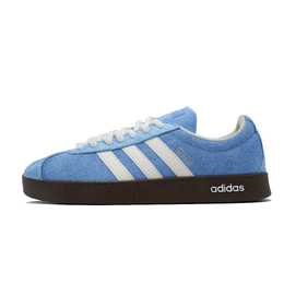 Adidas Кроссовки немецкие армейские VL Court 2.0, унисекс, низкие, белые ji0496(team740-岚羽) | blue white
