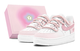 Nike Кроссовки Air Force 1 Air Force 1 с низким верхом, противоскользящие, износостойкие, женские, фуксия dh2920-111(team88-草莓爱心s-box) | fuchsia