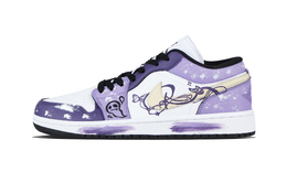 Jordan Баскетбольные кроссовки Air 1 Ghostly Dream Low Top Vintage, унисекс, фиолетовые dc0774-101（team1171-幽梦） | purple