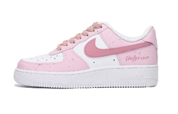 Nike Кроссовки для скейтбординга Air Force 1 с защитой от скольжения, женские, розовые, белые dd8959-100(team拾伍-男女同款粉白五) | pink white