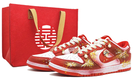 Nike Кроссовки для скейтбординга Dunk Slip, устойчивые к истиранию, легкие, с низким верхом, унисекс, Joyful Red dd1873-116(team400-花好月圆男女款红礼) | joyful red
