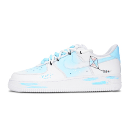 Nike Кроссовки для скейтбординга Air Force 1 Freedom с противоскользящей подошвой, износостойкие, женские, синие dd8959-100(team883-自由) | blue