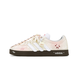 Adidas Кроссовки для скейтбординга VL Court 2.0, унисекс, низкие, желтые/розовые hq1802(team17-奶黄包) | custard