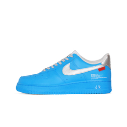 Nike Кроссовки Air Force 1 Glacier Coverage с амортизацией, износостойкие, низкие, для скейтбординга, унисекс, серебристо-синие cw2288-111(team368-男女款冰川) | silver blue
