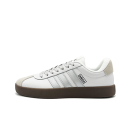 Adidas Кроссовки для скейтбординга VL COURT 3.0 Foggy Silver Refraction с низким верхом, противоскользящие, унисекс, белые, серебристые id8797(team471-雾银折光) | white silver