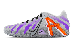 Nike Баскетбольные кроссовки Ja Morant 3 Purple Fog, устойчивые к истиранию, низкие, унисекс hf2794-100(team773-紫色迷雾) | purple gray