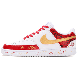 Nike Кроссовки для скейтборда Court Vision 1 с противоскользящим износостойким верхом, женские, красные, белые cd5434-100(teamthree-巳巳如意红白) | red white