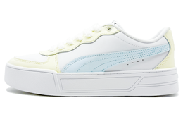 Puma Нескользящие, легкие и дышащие низкие кроссовки для скейтбординга Skye, женские, желто-синие 374764-01(team1108-薄荷奶糖) | yellow blue