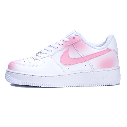 Nike Кроссовки для скейтбординга Air Force 1 Pink Mold с антискользящей подошвой, износостойкие, женские, розовые, белые dd8959-100(team763-粉色霉霉） | pink white