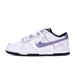 Nike Кроссовки для скейтбординга Dunk Low Top унисекс светло-фиолетовые dd1503-101（team883-紫色蝴蝶） | light purple