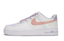 Nike Кроссовки для скейтбординга Air Force 1 с противоскользящим износостойким верхом, унисекс, белые, фиолетовые cw2288-111(team171-男女同款温瓷水中意) | white purple