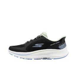 Skechers Женские дышащие кроссовки с низким верхом GO Series, черные 128619-bkmn | black